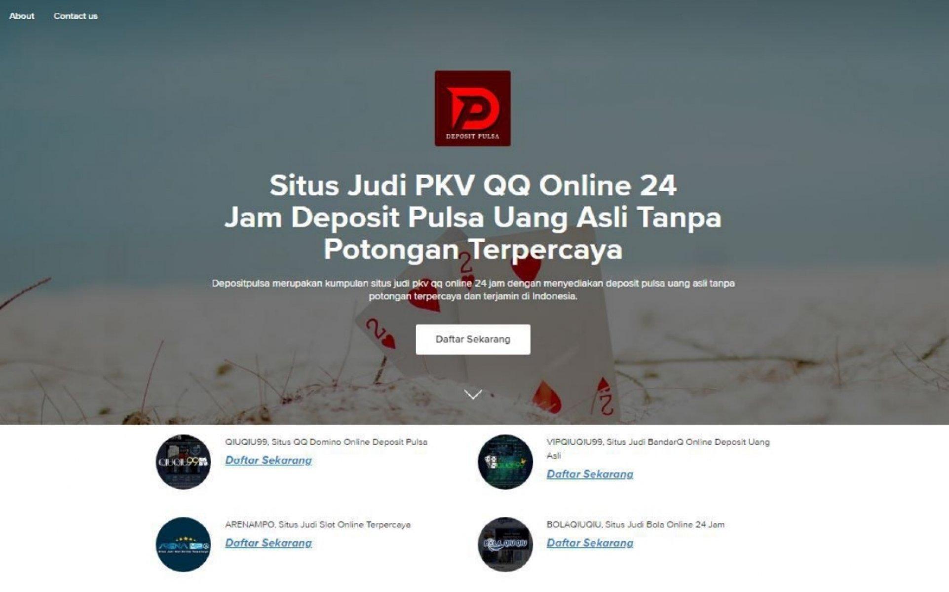 Situs Judi Pkv Deposit Pulsa Tanpa Potongan Terpercaya